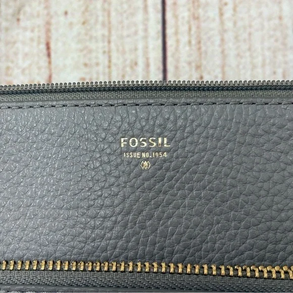 fossil Womens crossbody pebble leather bag - Picture 3 of 14